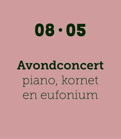 Avondconcert 08/05