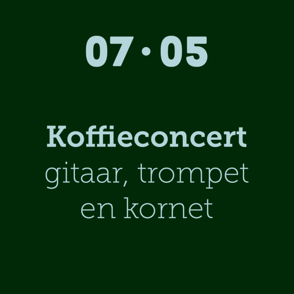 Koffieconcert 07/05