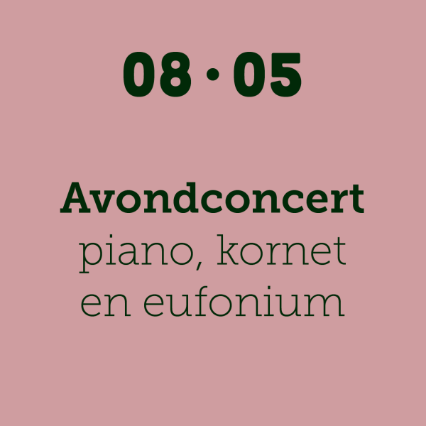Avondconcert 08/05